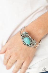 Paparazzi "Western Wonderland" Blue Bracelet Paparazzi Jewelry