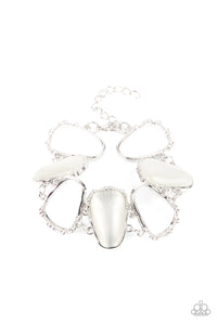 Paparazzi "Yacht Club Couture" White Bracelet Paparazzi Jewelry