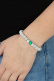 Paparazzi "Zen Second Rule" Green Bracelet Paparazzi Jewelry