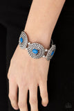 Paparazzi "Prismatic Prowl" Blue Bracelet Paparazzi Jewelry