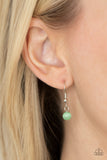 Paparazzi "Fairy Lights" Green Necklace & Earring Set Paparazzi Jewelry