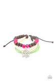 Paparazzi "Lotus Beach" Pink Bracelet Paparazzi Jewelry