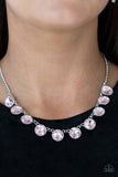 Paparazzi "Mystical Majesty!" Pink Necklace & Earring Set Paparazzi Jewelry