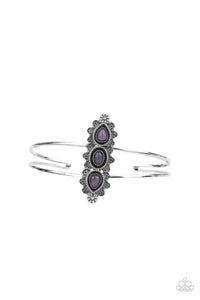 Paparazzi "Fairytale Flowerbeds" Purple Bracelet Paparazzi Jewelry