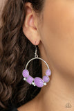 Paparazzi "Beautifully Bubblicious" Purple Earrings Paparazzi Jewelry