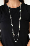 Paparazzi "Sublime Awakening" Green Necklace & Earring Set Paparazzi Jewelry