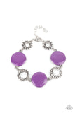 Paparazzi "Garden Regalia" Purple Bracelet Paparazzi Jewelry