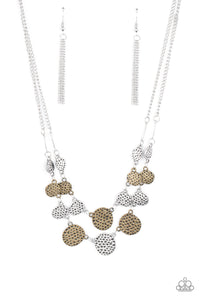 Paparazzi "Pebble Me Pretty" Multi Necklace & Earring Set Paparazzi Jewelry