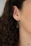 Paparazzi "Let There Be Twilight" Brass Necklace & Earring Set Paparazzi Jewelry