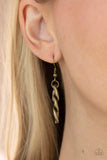 Paparazzi "Urban Culture" Brass Necklace & Earring Set Paparazzi Jewelry