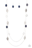 Paparazzi "Cobble Creek" Blue Necklace & Earring Set Paparazzi Jewelry