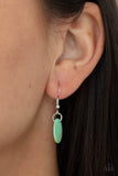 Paparazzi "Tidal Tease" Green Necklace & Earring Set Paparazzi Jewelry
