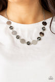 Paparazzi "Refined Reflections" Silver Necklace & Earring Set Paparazzi Jewelry