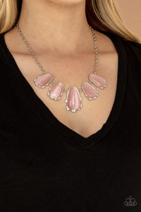 Paparazzi "Newport Princess" Pink Necklace & Earring Set Paparazzi Jewelry