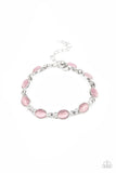 Paparazzi "Blissfully Beaming" Pink Bracelet Paparazzi Jewelry