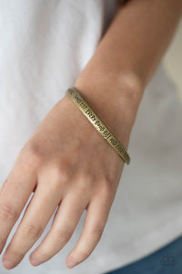 Paparazzi "Perfect Present" Brass Bracelet Paparazzi Jewelry