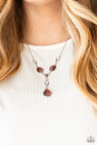 Paparazzi "Ritzy Refinement" Purple Necklace & Earring Set Paparazzi Jewelry
