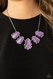 Paparazzi "Newport Princess" Purple Necklace & Earring Set Paparazzi Jewelry