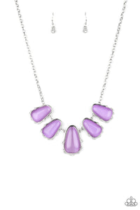 Paparazzi "Newport Princess" Purple Necklace & Earring Set Paparazzi Jewelry