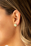 Paparazzi "Simply Serendipity" Green Post Earrings Paparazzi Jewelry