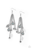 Paparazzi "A Natural Charmer" Blue Earrings Paparazzi Jewelry