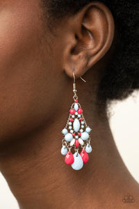 Paparazzi "STAYCATION Home" Multi Earrings Paparazzi Jewelry