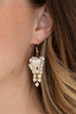 Paparazzi "Bountiful Bouquets" Gold EXCLUSIVE Earrings Paparazzi Jewelry
