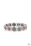 Paparazzi "Tres Magnifique" Pink Bracelet Paparazzi Jewelry