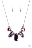 Paparazzi "Cosmic Cocktail" Multi Oil Spill Necklace & Earring Set Paparazzi Jewelry