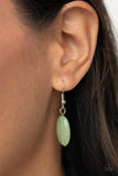 Paparazzi "Beachside Boardwalk" Green Necklace & Earring Set Paparazzi Jewelry