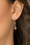 Paparazzi "Full of Faith" Pink Necklace & Earring Set Paparazzi Jewelry