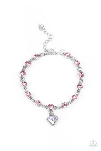Paparazzi "Sweet Sixteen" Pink Bracelet Paparazzi Jewelry