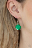 Paparazzi "Prismatic Prima Donna" Green Necklace & Earring Set Paparazzi Jewelry