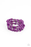 Paparazzi "Nice GLOWING" Purple Bracelet Paparazzi Jewelry