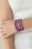 Paparazzi "Nice GLOWING" Purple Bracelet Paparazzi Jewelry