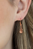 Paparazzi "Mystical Majesty" Copper Necklace & Earring Set Paparazzi Jewelry