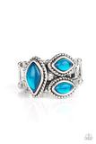 Paparazzi "The Charisma Collector" Blue Ring Paparazzi Jewelry