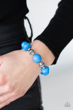 Paparazzi "Day Trip Discovery" Blue Bracelet Paparazzi Jewelry