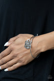 Paparazzi "A Charmed Society" Silver Bracelet Paparazzi Jewelry