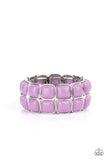Paparazzi VINTAGE VAULT "Double the DIVA-ttitude" Purple Bracelet Paparazzi Jewelry