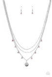 Paparazzi "Ode To Mom" Pink Necklace & Earring Set Paparazzi Jewelry