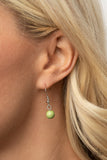 Paparazzi "Plateau Paradise" Green Necklace & Earring Set Paparazzi Jewelry