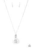 Paparazzi "Maternal Blessings" White Necklace & Earring Set Paparazzi Jewelry