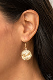 Paparazzi "Circulating Shimmer" Black Necklace & Earring Set Paparazzi Jewelry