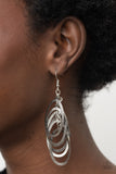 Paparazzi "Mind OVAL Matter" Multi Earrings Paparazzi Jewelry