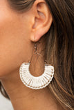 Paparazzi "Threadbare Beauty" Copper Earrings Paparazzi Jewelry