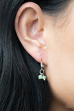 Paparazzi "Warm My Heart" Green Necklace & Earring Set Paparazzi Jewelry