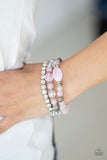 Paparazzi "Ethereal Etiquette" Pink Bracelet Paparazzi Jewelry