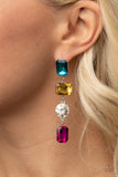 Paparazzi "Cosmic Heiress" Multi Post Earrings Paparazzi Jewelry