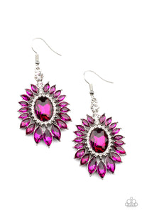 Paparazzi "Big Time Twinkle" Pink Earrings Paparazzi Jewelry